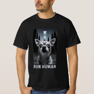 Camiseta Design Divertido e Excêntrico de Chihuahua Selfie