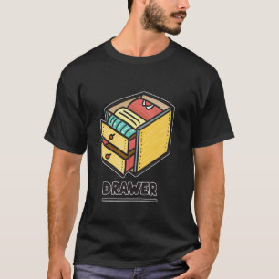 Camiseta Design Divertido e Vibrante com Gaveta