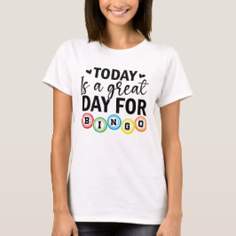 Camiseta Design Divertido para Amantes de Bingo – Presente