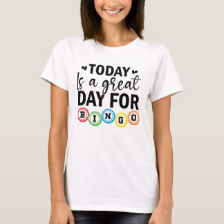 Camiseta Design Divertido para Amantes de Bingo – Presente 