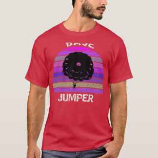 Camiseta Design do aparelho retro solar do jumper base
