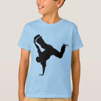 Camiseta design do breakdancer