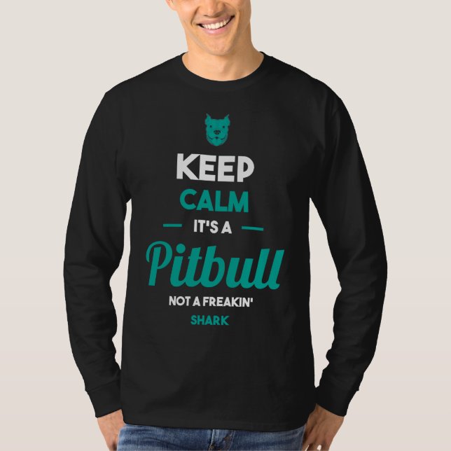 Camiseta Design do Cachorro Pitbull (Frente)