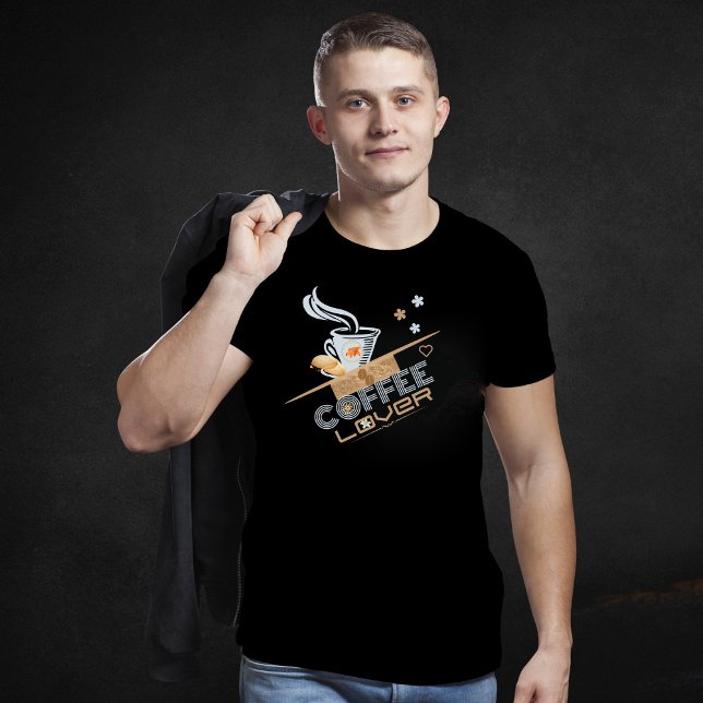 Camiseta Design do café Lover (Criador carregado)