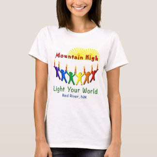 Camiseta Design do Campo Superior de Montanha feminino de 2