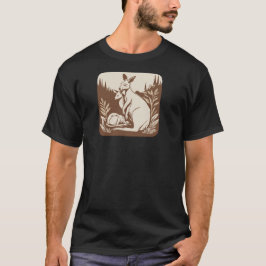 Camiseta Design do Canguru