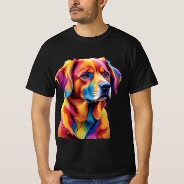 Camiseta Design do cão (Frente)