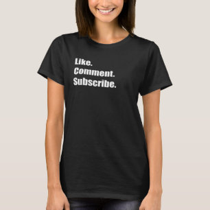 Camiseta Design do Criador de Conteúdo de Mídia Social - Co