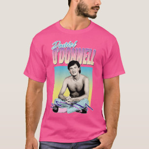 Camiseta Design do Daniel ODonnell Aestético dos anos 80