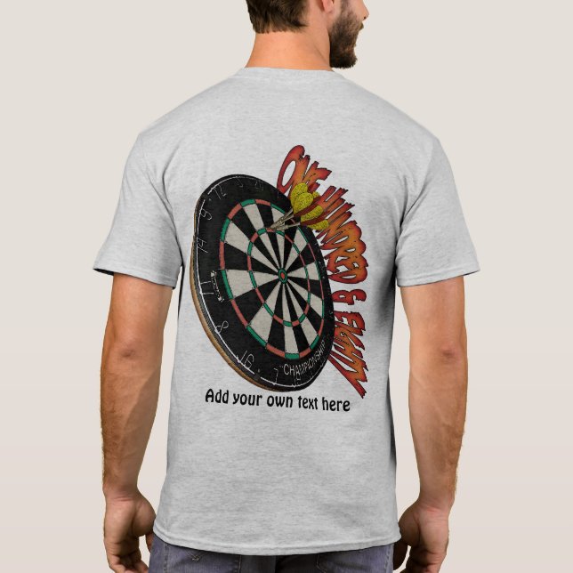 Camiseta Design do Dartboard (Verso)