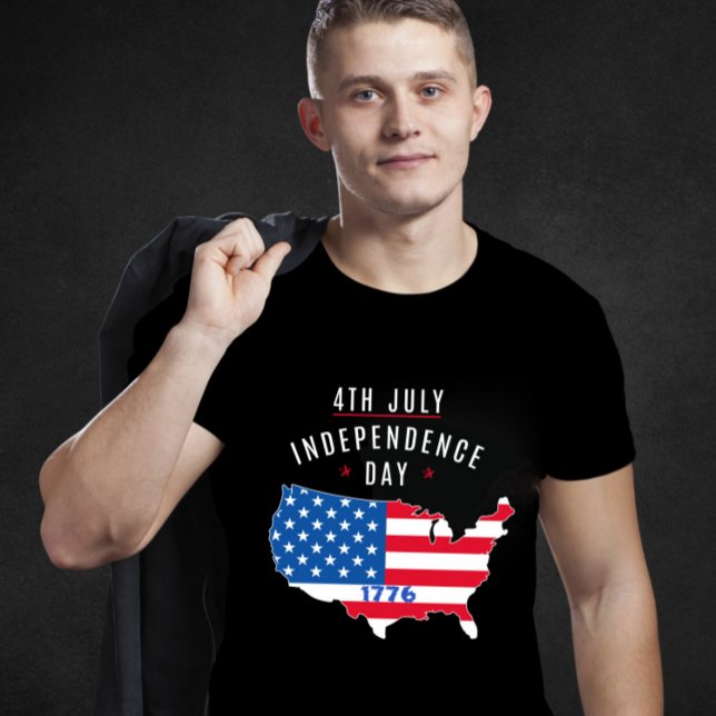 Camiseta design do Dia da Independência em 4 de JULHO (Criador carregado)
