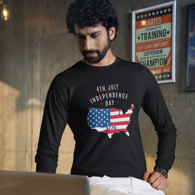 Camiseta design do Dia da Independência em 4 de JULHO (Criador carregado)