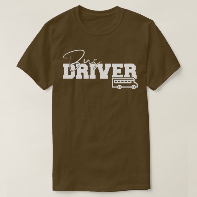 Camiseta Design do driver de presentes de barramento de esc (Frente do Design)