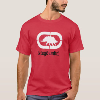 Camiseta design do ecko do stegosaurus