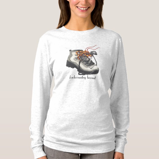 Camiseta design do eremita Backcountry" do ~ do T de "da (Frente)