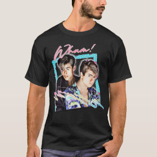 Camiseta Design do estilo de imagem Wham 80s