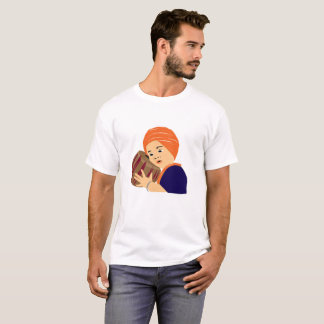 Camiseta design do estilo do singh