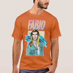 Camiseta Design do estilo estético Fabio 90s