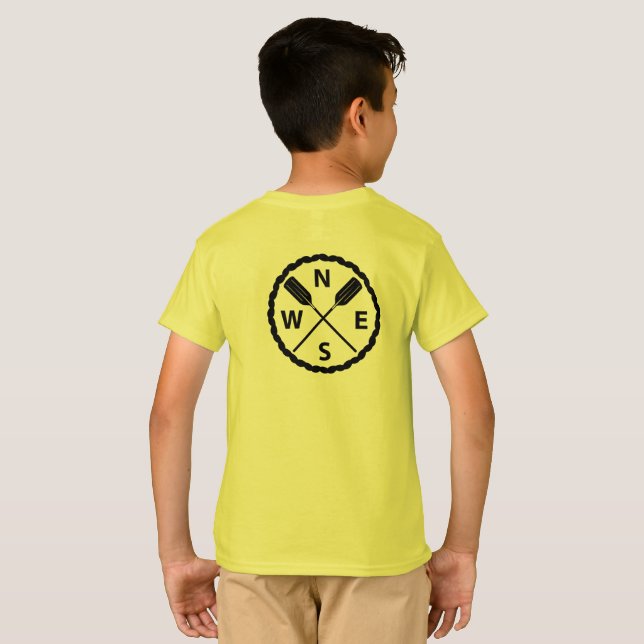 Camiseta Design do Explorador de Pás - T-Shirt (Parte Traseira Completa)