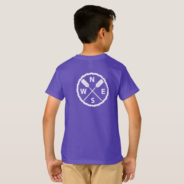 Camiseta Design do Explorador de Pás - T-Shirt (Parte Traseira Completa)