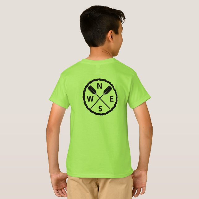 Camiseta Design do Explorador de Pás - T-Shirt (Parte Traseira Completa)