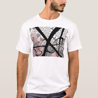 Camiseta Design do Fractal do desflorestamento