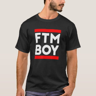 Camiseta Design Do Ftm Trans Boy