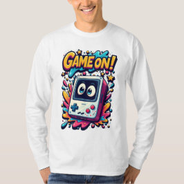 Camiseta Design do Game On T-shirt