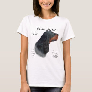 Camiseta Design do Gordon Setter History