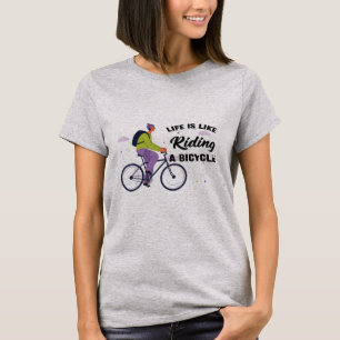 Camiseta Design do Gráfico Ciclox Life