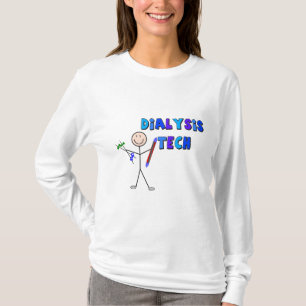 Camiseta Design do HOMEM da VARA da tecnologia da diálise