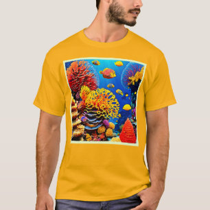 Camiseta Design do Jardim Submarino