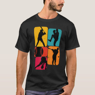 Camiseta Design do jogador de beisebol