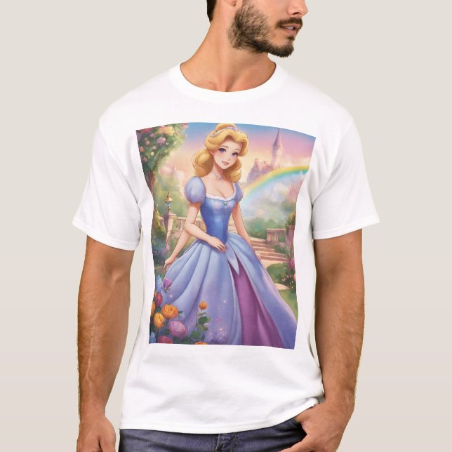 Camiseta Design do logotipo Angel T-Shirt (Frente)