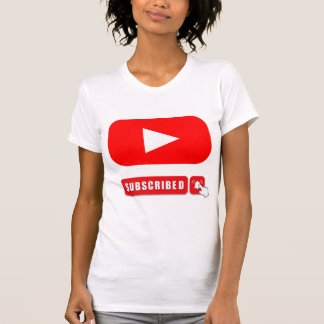 Camiseta Design do logotipo do YouTube