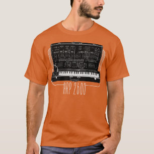 Camiseta DESIGN do Lover do Sintetizador Retroativo ARP 260