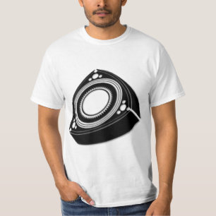 Camiseta Design do mecanismo rotativo