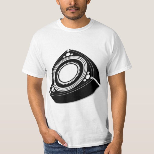 Camiseta Design do mecanismo rotativo (Frente)