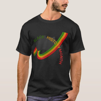 Camiseta design do mês da história negra