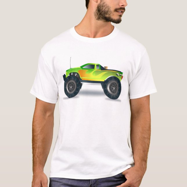 Camiseta Design do Monster Truck Speedway-lover (Frente)
