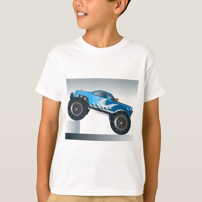 Camiseta Design do Monster Truck Speedway-lover (Frente)