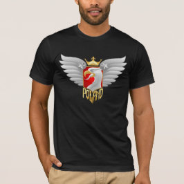 Camiseta Design do motociclista do Polônia