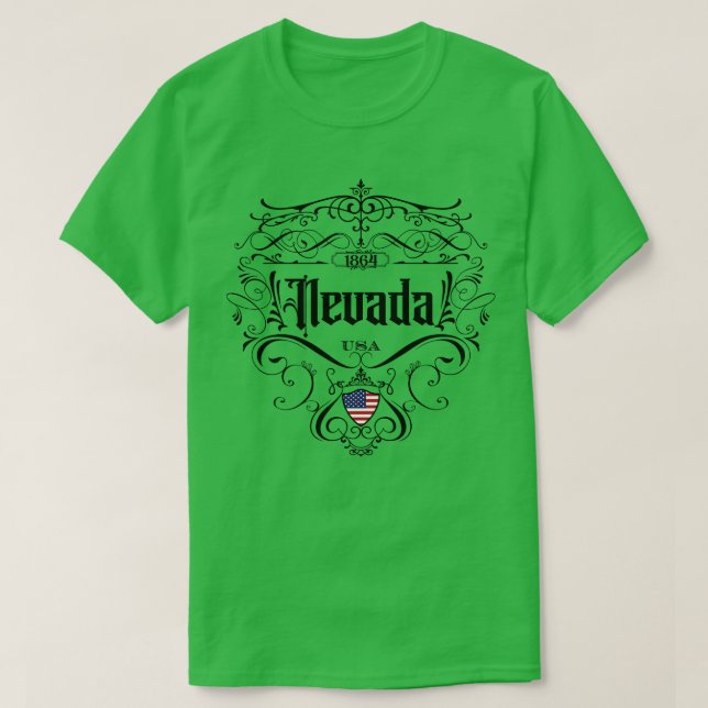 Camiseta Design do Nevada Vintage (Frente do Design)