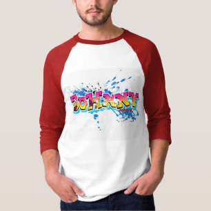 Camiseta Design do nome do Johnny