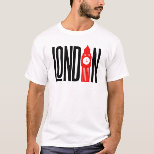 Camiseta Design do Orgulho da Cidade de Londres Skyline