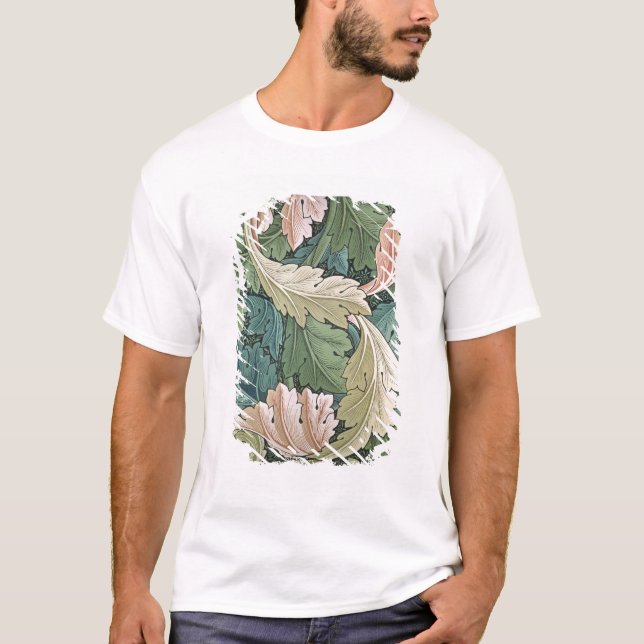 Camiseta Design do papel de parede do "Acanthus", 1875 (Frente)
