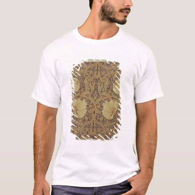 Camiseta Design do papel de parede do "Pimpernel", 1876 (Frente)