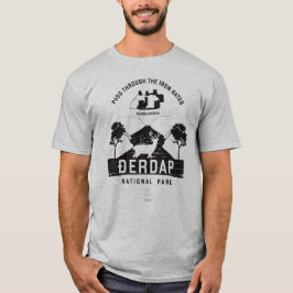 Camiseta Design do Parque Nacional Negro de jerdap