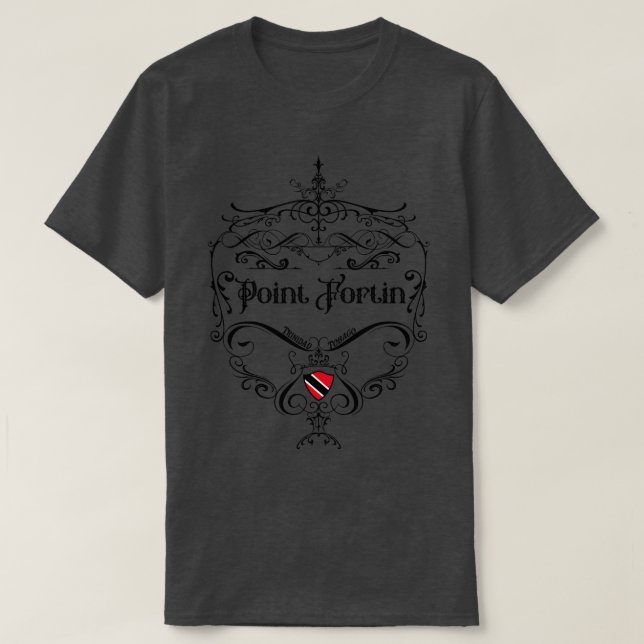 Camiseta Design do Point Fortin Vintage (Frente do Design)