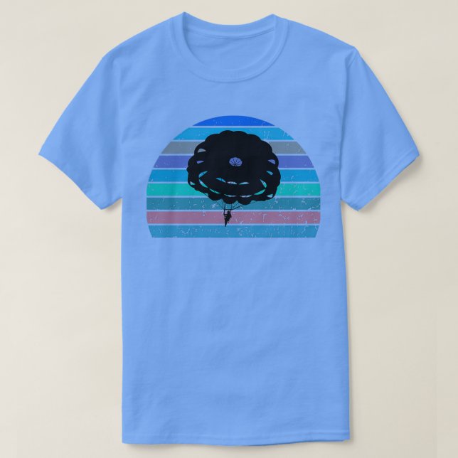 Camiseta Design do pôr do sol da colheita base (Frente do Design)